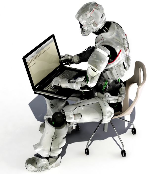 Robot-at-Computer